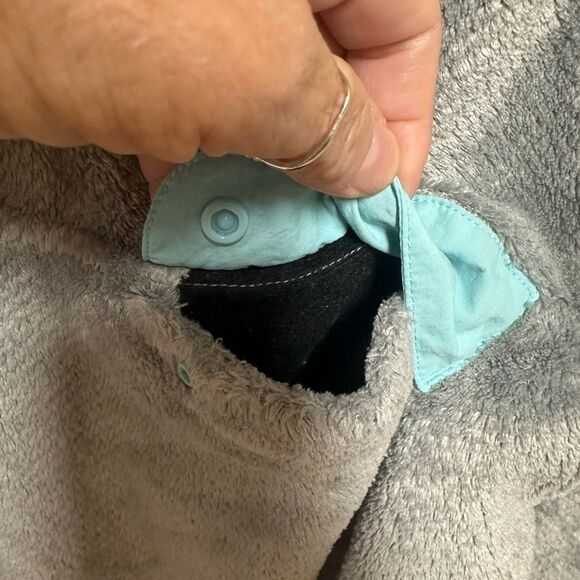 Jachs cabin pullover 1/4 snap long sleeve unisex L excellent condition grey - Picture 7 of 10